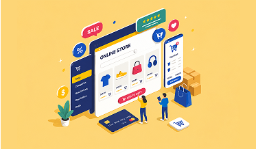 Sell Online illustration
